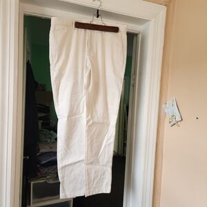 Club Monaco Cream Chinos